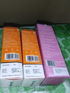 The Derma Co. Sunscreen &amp; Plum Serum