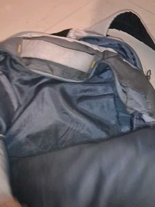 Donation Gray &amp; Blue Backpack