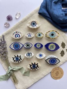 Evil Eye Hair Clips Set