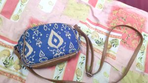 Denim Sling Bag