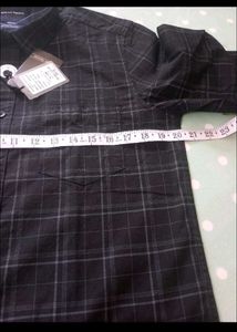 Men's Premium  Dobby Lycra  Shirt - Size M
