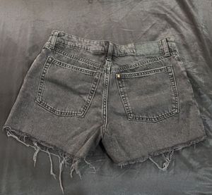 H&amp;M Black Denim Shorts