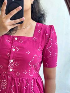 Brand New Ikkat Print Dress