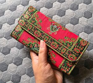 Bohemian Embroidered Wallet