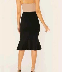 Black Flared Skirt