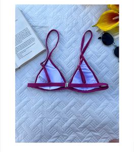 Magenta Bikini Top