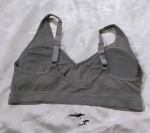 Calvin Klein Grey Sports Bra