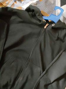 Black Zipper Hoodie/Jacket