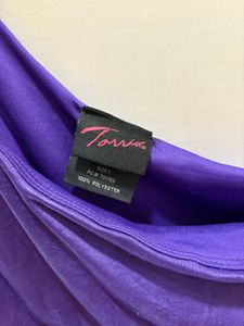Striking Purple One-Shoulder Ruched Dress
