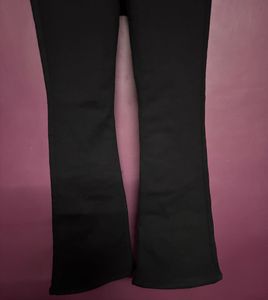 Black Flared Jeans