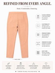 Sleek &amp; Comfortable Tan Trousers
