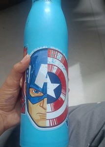 Captain America Reusable Water Bottle