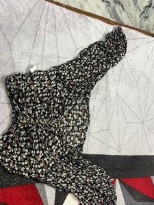 Floral Print Crop Top