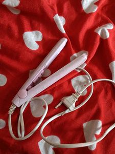 Pink Mini Hair Straightener