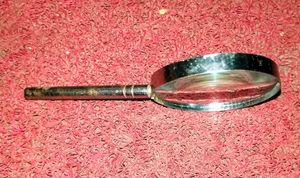 Vintage Large Magnifying Glass - 50 Years Old.
