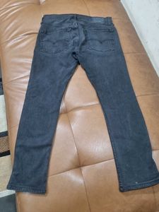 Men's Charcoal Wash Denim Jeans