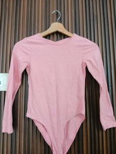 Pink Long Sleeve Bodysuit