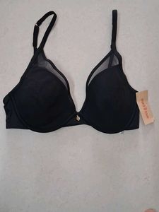 32D ThirdLove Black Mesh Bra