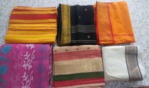 6 Traditional Sarees Set