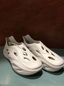 Stylish White Chunky Slip-On Shoes