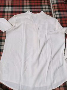 Chic White Long-Sleeve top
