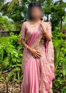 🌟Embroidered Silk Saree Blouse