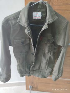 Green Denim Jacket