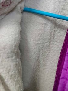 Girls Pink Padded Coat