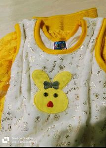 Adorable Bunny Dress for Girls
