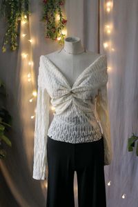Elegant Off-Shoulder Lace Top