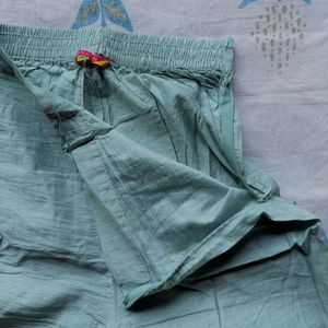 Elegant Teal Kurta Set with Palazzo