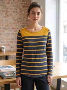 Striped Long Sleeve Top