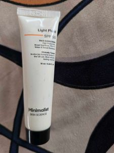 Minimalist Light Fluid SPF 50 Sunscreen