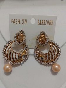 Elegant Pearl Drop Earrings