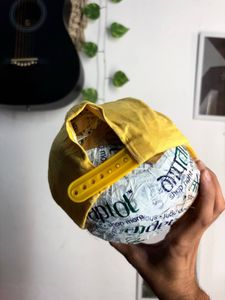 Yellow "ERATINI" Baseball Cap