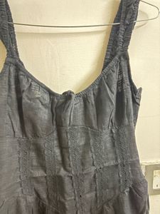 Chic Black A-Line Dress