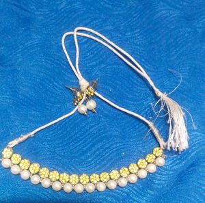 Pearl Necklace 2 Sets With Earrings