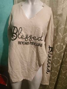 Beautiful Sequin Detail Long Sleeve warm top