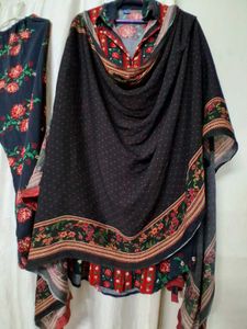 Floral Print cord Set with Dupatta