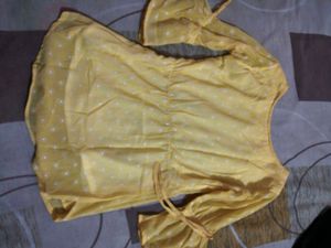 Yellow Floral Top
