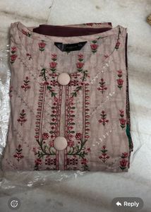 Elegant Embroidered Kurta Set