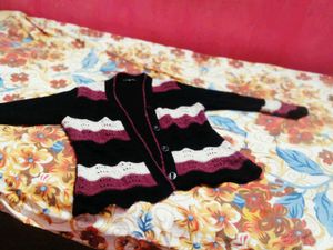 Chic Chevron Knit Cardigan
