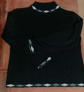 Oversized High Neck Pullover