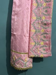 Full Duppta Embroidery Suit