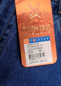 Pointer Brand Blue Denim Jeans size 34