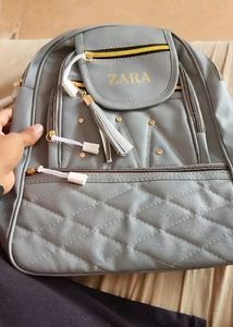 Stylish Grey Backpack