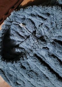 Navy blue fleece pant