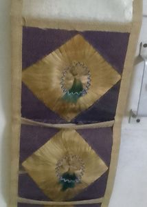 Jute Hanging Organiser -3 Pockets
