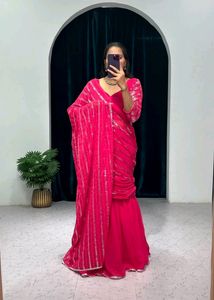 Beautiful Lehenga Saree