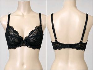 Elegant Black Lace Bra